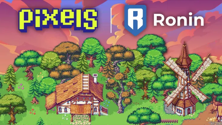 Pixels: El juego que está redefiniendo Web3 y la cadena Ronin.